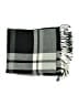 Unbranded Plaid Gray Black Scarf One size - photo 2