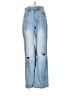 Edikted Hearts Blue Jeans Size S - photo 1