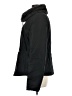 DKNY 100% Polyester Solid Black Jacket Size M - photo 5
