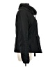 DKNY 100% Polyester Solid Black Jacket Size M - photo 4
