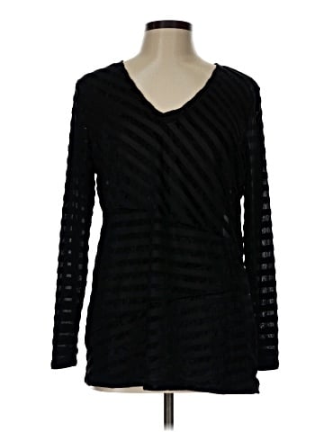 Lynn Ritchie Silver Long Sleeve Top (view 1)