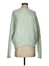 MNG Solid Green Pullover Sweater Size M - photo 1