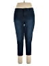 Meri Skye Solid Blue Jeans Size 16 - photo 1