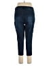 Meri Skye Solid Blue Jeans Size 16 - photo 2