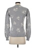 Rebecca Taylor Floral Gray Pullover Sweater Size S - photo 2