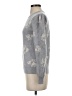 Rebecca Taylor Floral Gray Pullover Sweater Size S - photo 5