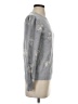 Rebecca Taylor Floral Gray Pullover Sweater Size S - photo 4