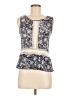 Flawless Blue Sleeveless Blouse Size M - photo 1