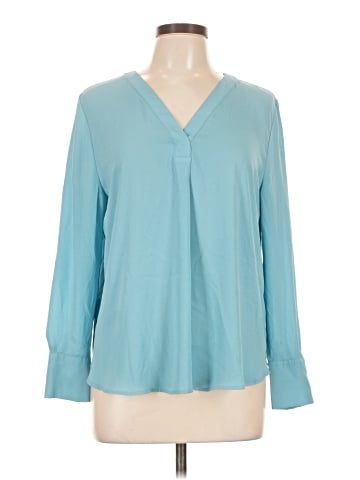 Ann Taylor Long Sleeve Blouse (view 1)