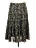 Max Studio Polka Dots Brown Green Casual Skirt Size XS - photo 2