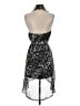 Assorted Brands 100% Polyester Paisley Black Cocktail Dress Size S - photo 2