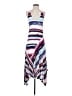 Splendid 100% Rayon Stripes Blue Casual Dress Size XS - photo 1