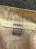 Fossil 100% Polyester Paisley Tan Casual Dress Size M - photo 7