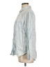 H&M Blue Long Sleeve Button-Down Shirt Size L - photo 5