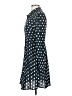 Zara Polka Dots Blue Casual Dress Size S - photo 5