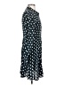Zara Polka Dots Blue Casual Dress Size S - photo 4