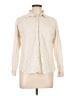 Siliteelon Ivory Long Sleeve Button-Down Shirt Size L - photo 1