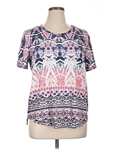 One World Short Sleeve Blouse (view 1)