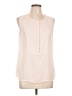 Sportscraft 100% Polyester Ivory Sleeveless Blouse Size 12 - photo 1