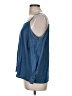 C'est Toi 100% Tencel Blue 3/4 Sleeve Blouse Size M - photo 5