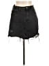 Le Lis Black Denim Skirt Size L - photo 1