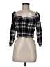 Love Tree Black 3/4 Sleeve Blouse Size M - photo 1