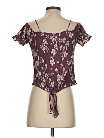 Fashion Magazine Short Sleeve Blouse (view 2)