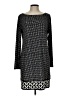MICHAEL Michael Kors Houndstooth Black Casual Dress Size L - photo 1