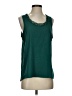 Crescent 100% Polyester Green Sleeveless Top Size S - photo 1