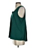 Crescent 100% Polyester Green Sleeveless Top Size S - photo 5