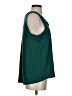 Crescent 100% Polyester Green Sleeveless Top Size S - photo 4