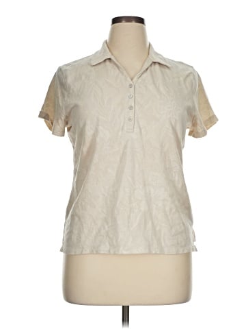 Caribbean Joe Short Sleeve Blouse (view 1)