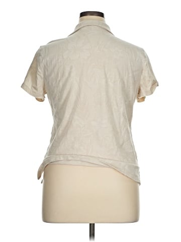 Caribbean Joe Short Sleeve Blouse (view 2)