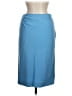Emilio Pucci Solid Blue Wool Skirt Size 8 - photo 2