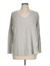 INC International Concepts Silver Pullover Sweater Size L - photo 1
