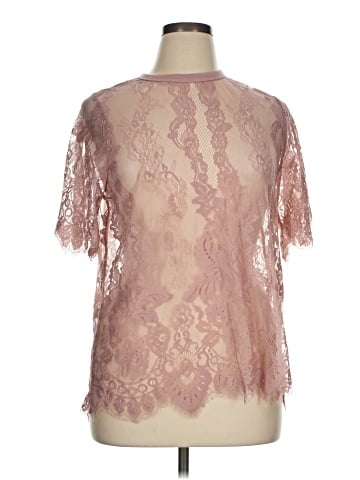 Paper Tee Short Sleeve Blouse (view 1)