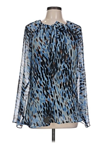 M by Marc Bouwer Long Sleeve Blouse (view 1)