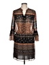 Bar III 100% Polyester Animal Print Brown Casual Dress Size L - photo 1