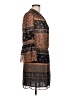 Bar III 100% Polyester Animal Print Brown Casual Dress Size L - photo 4