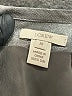 J.Crew 100% Silk Metallic Silver Sleeveless Silk Top Size 10 - photo 7