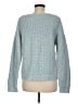 Old Navy Tweed Teal Pullover Sweater Size M - photo 2