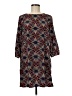 Old Navy 100% Polyester Print Blue Casual Dress Size M - photo 1