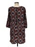Old Navy 100% Polyester Print Blue Casual Dress Size M - photo 2