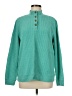 Lands' End Solid Teal Pullover Sweater Size M - photo 1