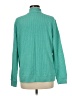 Lands' End Solid Teal Pullover Sweater Size M - photo 2