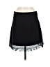 Cupcakes & Cashmere Solid Black Casual Skirt Size 8 - photo 2
