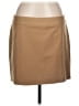 Express Solid Tan Casual Skirt Size 12 - photo 1