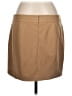 Express Solid Tan Casual Skirt Size 12 - photo 2