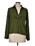 OVI 100% Polyester Green Long Sleeve Polo Size M - photo 1