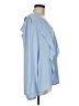 Banana Republic 100% Polyester Blue Long Sleeve Blouse Size M - photo 4